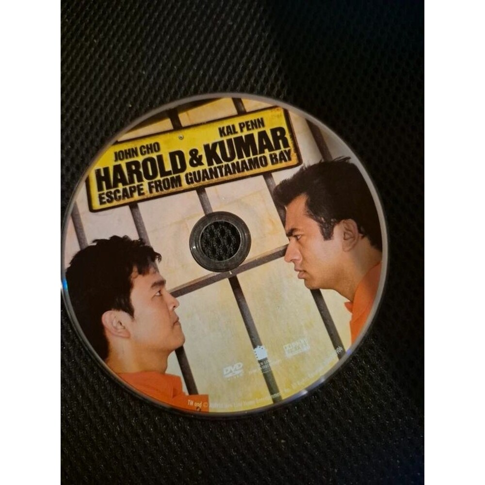 Harold and Kumar Escape from Guantanamo Bay DVD Disc Only